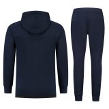 8. Paulo Vici - Sweatvest & Pants (met logo) - Navy Blue - Back 8. Paulo Vici - Sweatvest & Pants (met logo) - Navy Blue - Back