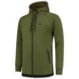 8. Sweatvest - donkergroen - Side
